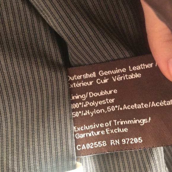 Genuine Leather Danier Jacket - Picture 4 of 4